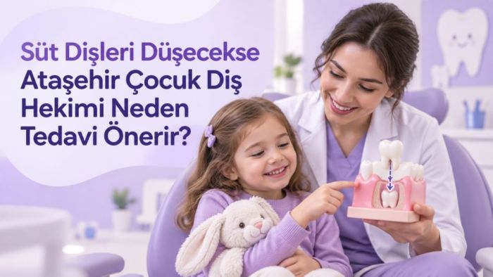 Süt Dişleri Düşecekse Ataşehir Çocuk Diş Hekimi Neden Tedavi Önerir?